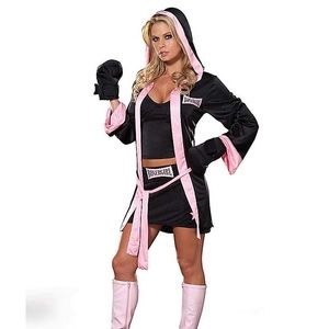 Boxer girl Halloween costume